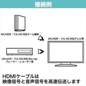 ホーリック HDMIケーブル 5m ゴールド HDM50-128GD-イメージ5