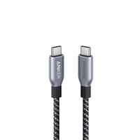 Anker Prime 高耐久ナイロン USB-C & USB-C ケーブル 240W(0．9m) ブラック A88E2N11