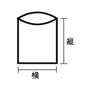 トラスコ中山 TRUSCO 厚手ポリ袋 縦400×横300×t0.1 透明 (100枚入) FC109GS-3539679-イメージ2