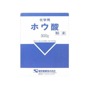 健栄製薬 ホウ酸 粉末 化学用 300g FCR8061-イメージ1