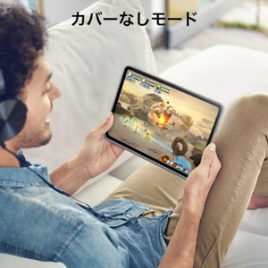 ESR iPad Pro 12．9インチ(第6/5世代)用Ascend ハイブリッドケース Grey ESR237-イメージ6