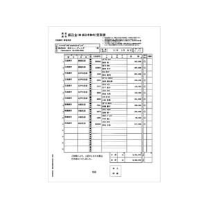 弥生 銀行振り込み依頼書(3枚組) A4タテ 150セット FC90628-336006-イメージ3