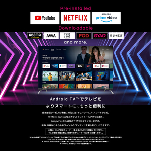 オリオン 50V型4K対応液晶 チューナーレススマートテレビ SAUD501-イメージ3