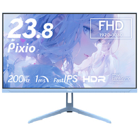 Hamee 23．8型ゲーミング液晶ディスプレイ Pixio パステルブルー PX248WAVEB-O