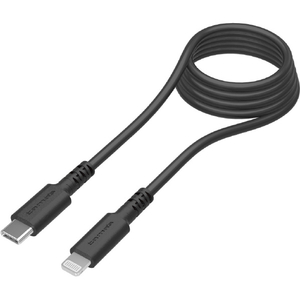 多摩電子工業 USB-C to Lightningロングブッシュケーブル 1．5m ブラック TSC212LC15K-イメージ1