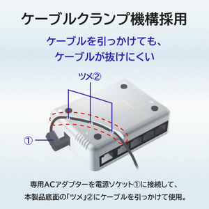 I・Oデータ 100BASE-TX/10BASE-Te対応 5ポート レイヤー2スイッチングハブ ETX-ESH05WD-イメージ8