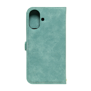 ＮＡＴＵＲＡＬ　ｄｅｓｉｇｎ iPhone 16用手帳型ケース STYLE NATURAL ターコイズ IP24-61-VS08-イメージ2