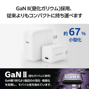 エレコム USB Power Delivery 30W AC充電器(C×1) ホワイト MPA-AC10230WH-イメージ6