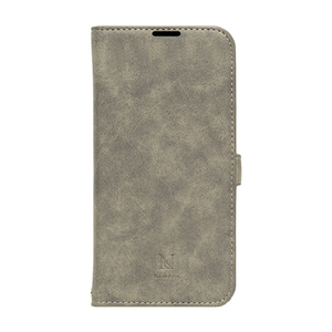 ＮＡＴＵＲＡＬ　ｄｅｓｉｇｎ iPhone 16 Pro用手帳型ケース STYLE NATURAL グレー IP24-61P-VS01-イメージ1