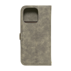 ＮＡＴＵＲＡＬ　ｄｅｓｉｇｎ iPhone 16 Pro用手帳型ケース STYLE NATURAL グレー IP24-61P-VS01-イメージ2