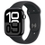 Apple Apple Watch Series 10(GPS + Cellularモデル)- 46mm ジェットブラックアルミニウムケースとブラックスポーツバンド - M/L MWY43J/A-イメージ1