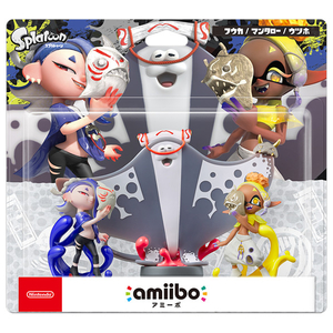 任天堂 amiibo すりみ連合セット[フウカ/ウツホ/マンタロー](スプラトゥーンシリーズ) NVLEAE3G-イメージ1