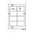 ヒサゴ エコノミーラベル A4 8面 PD・SCM用 100枚 F125848-ELM015-イメージ2