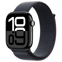 Apple Apple Watch Series 10(GPS + Cellularモデル)- 46mm ジェットブラックアルミニウムケースとインクスポーツループ MWY53J/A