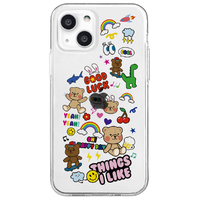 Dparks iPhone 13用ソフトクリアケース THINGS I LIKE DS21145I13