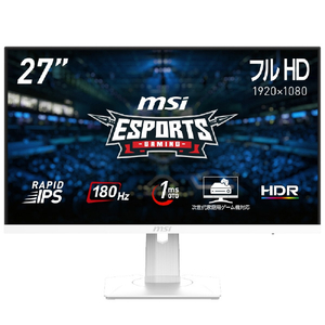 MSI 27型液晶ディスプレイ MAG 274PFW ホワイト MAG-274PFW-イメージ1