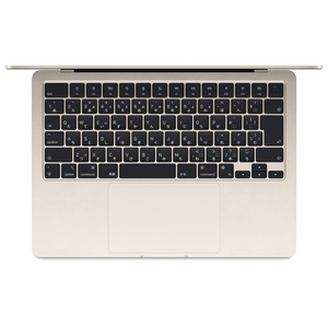 Apple 13インチMacBook Air： 8コアCPUと8コアGPUを搭載したApple M3チップ, 16GB, 256GB SSD スターライト MC8J4J/A-イメージ2