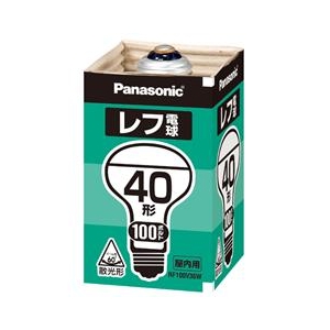 パナソニック レフ電球(屋内用) E26口金 40形 100V用 1個入り RF100V36WD-イメージ1