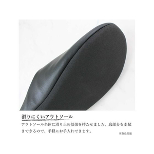 ストロング ゲストスリッパ フェイクレザー Black M FC356MP-10-4-431-58-イメージ8