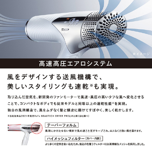 MTG ヘアードライヤー ReFa BEAUTECH DRYER SMART ピンク RE-AN-05A-イメージ5