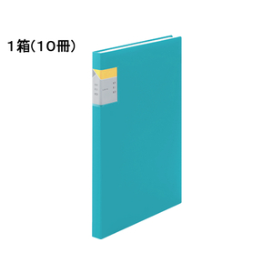 キングジム クリアーファイル カキコ A4 40ポケット 水色 10冊 F021773-8632Wﾐｽ-イメージ1