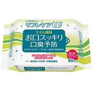 イーエヌ大塚製薬 口腔清拭シート リフレケアW 80枚 FCM5749-イメージ1