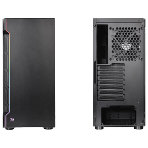 Thermaltake ミドルタワー型PCケース H200 TG RGB ブラック CA-1M3-00M1WN-00-イメージ3