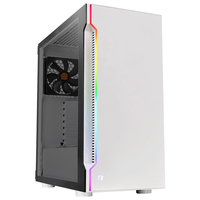 Thermaltake ミドルタワー型PCケース H200 TG RGB Snow Edition ホワイト CA-1M3-00M6WN-00