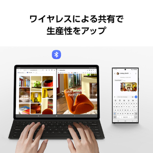 Samsung Galaxy Tab S10+/Tab S9+/Tab S9 FE+用Book Cover Keyboard Slim-AI Key Black EF-DX820UBEGJP-イメージ7