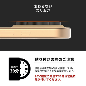 araree iPhone 16 Pro/16 Pro Max用core MR カメラ専用強化ガラスフィルム AR27155I16PR-イメージ11