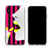 dreamplus iPhone XS/X用STRIPE MIRROR CASE イエローリップ DP10156I8-イメージ1