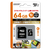 HI DISC microSDカード 64GB HIDISC HDEDMSDH64GDS-イメージ1