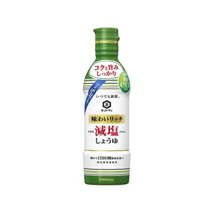 キッコーマン いつでも新鮮味わいリッチ減塩しょうゆ450ml F125998-12251-イメージ1