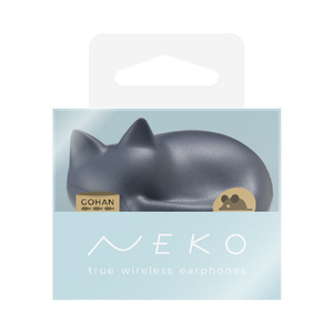 ラディウス 猫のかたちの完全ワイヤレスイヤフォン NEKO true wireless earphones クロ HP-C28BTK-イメージ8