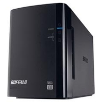 BUFFALO ミラーリング機能搭載 USB3.0用 外付けHDD 2ドライブモデル(2TB) ドライブステーション HD-WL2TU3/R1J