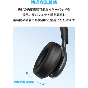 Anker ヘッドホン　Soundcore Space One ブラック A3035011-イメージ5