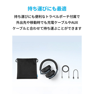 Anker ヘッドフォン ブラック A3035011-イメージ6