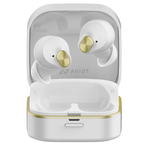 AVIOT トゥルーワイヤレスイヤフォン AVIOT Pearl White TE-Q3-WH-イメージ5