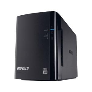 BUFFALO ミラーリング機能搭載 USB3.0用 外付けHDD 2ドライブモデル(4TB) ドライブステーション HD-WL4TU3/R1J-イメージ1