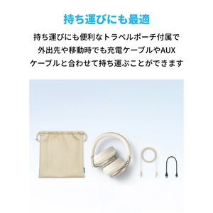 Anker ヘッドフォン ホワイト A3035021-イメージ6