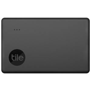 Tile Bluetoothトラッカー 電池交換不可(最大約3年) Slim(2022) ブラック RT-41001-AP-イメージ1