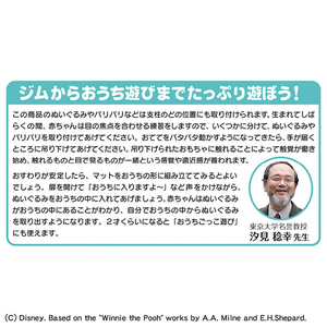 タカラトミー ディズニー てあそびいっぱい!おうちにへんしんジム くまのプーさん ﾃｱｿﾋﾞｲﾂﾊﾟｲﾍﾝｼﾝｼﾞﾑｸﾏﾉﾌﾟ-ｻﾝ-イメージ13