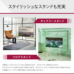 LGエレクトロニクス 42V型4Kチューナー内蔵4K対応有機ELテレビ OLED42C2PJA.AJLG-イメージ6