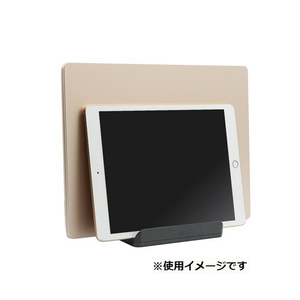 タイムリー 縦置きノートPC&タブレット用スタンド ブラック TMPCST05BK-イメージ4