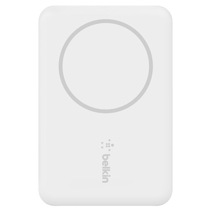 BELKIN MagSafe対応 磁気ワイヤレスモバイルバッテリー(2500mAh) BOOST UP CHARGE ホワイト BPD002BTWH-イメージ2