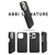 ABBI SIGNATURE iPhone 15用VINTAGE イタリアンレザー MagSafe対応バックカバー ブラック ABS26164I15-イメージ4