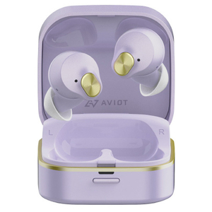 AVIOT AVIOT トゥルーワイヤレスイヤフォン AVIOT Lavender Jade TE-Q3-LV-イメージ5