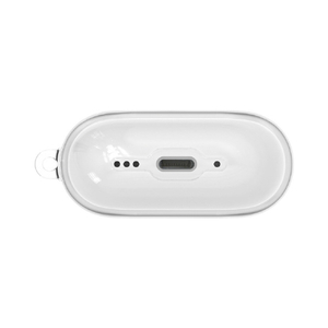 musashino LABEL AirPods 4用ソフトカバー クリア クリア CP-AP4C1/C-イメージ3