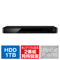 REGZA 1TB HDD内蔵ブルーレイレコーダー DBRシリーズ DBR-W1010