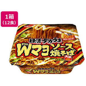 日清食品 日清デカうま Wマヨソース焼そば 12食 F497397-イメージ1